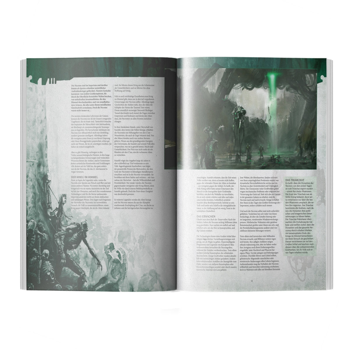 Warhammer 40k Codex: Necrons DE Deutsch Regelbuch Hardcover - Neu & OVP