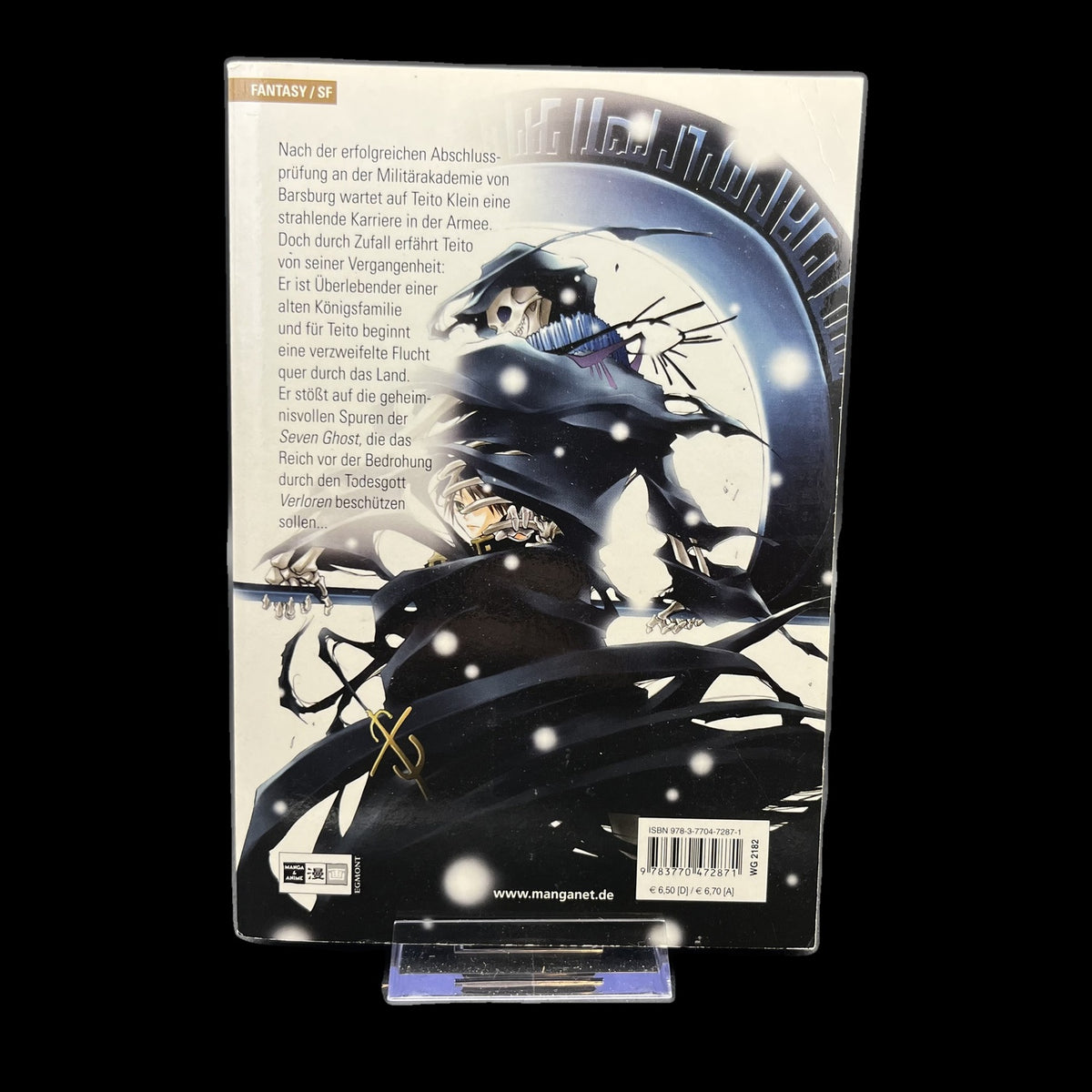 07-Ghost - Band 1-2 - Egmont Manga - Deutsch - Fantasy - Schwarzweiß - Sehr gut