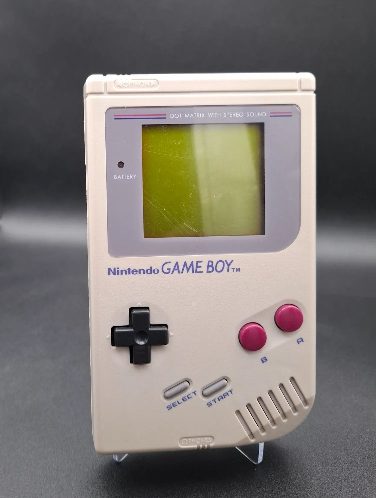 Nintendo Gameboy DMG & Case - Unrestaurierter Sammlerzustand