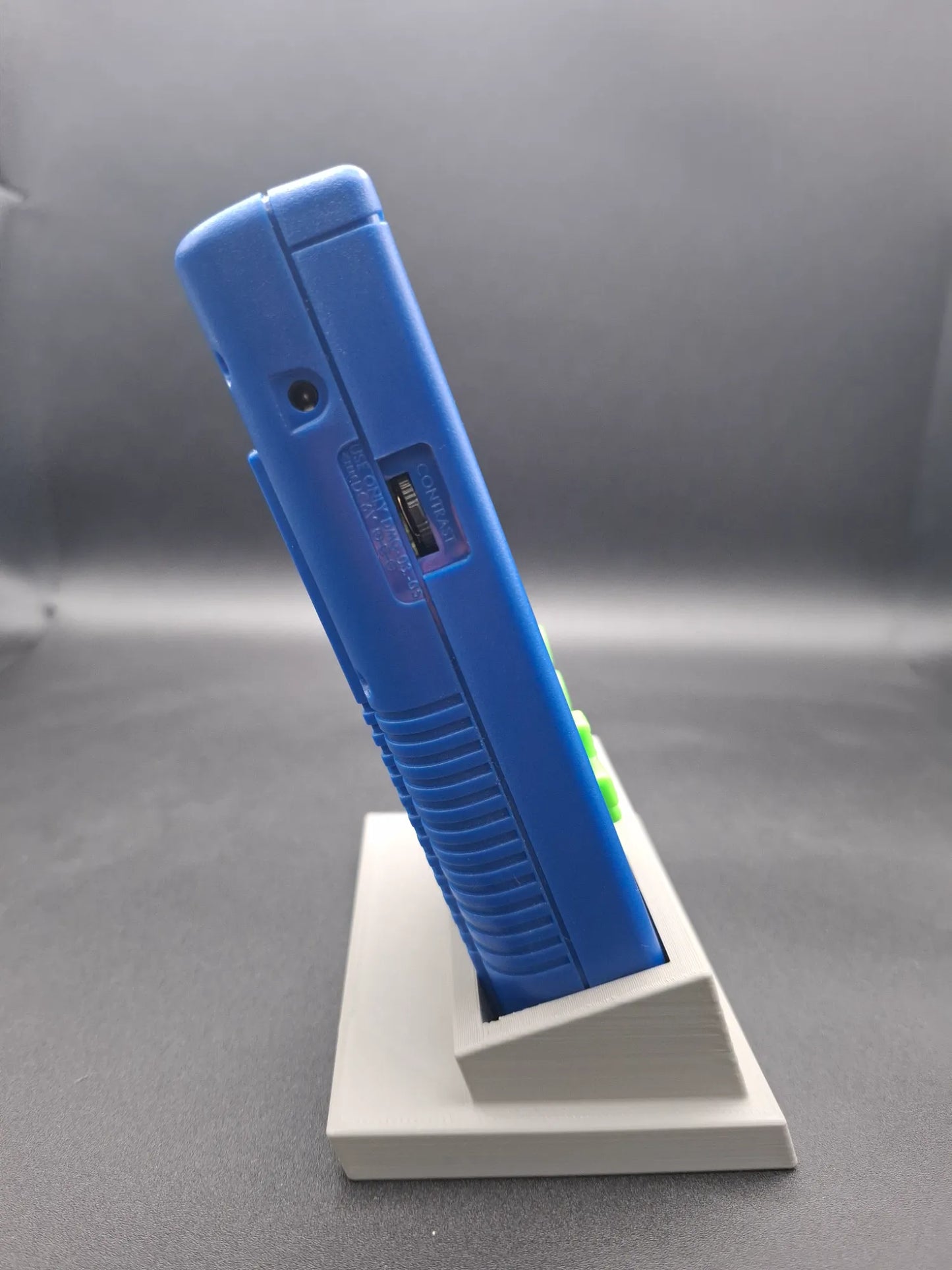 Nintendo Gameboy DMG - Blau - Modded - Beleuchtestes IPS Display - LiPo Akku Mod