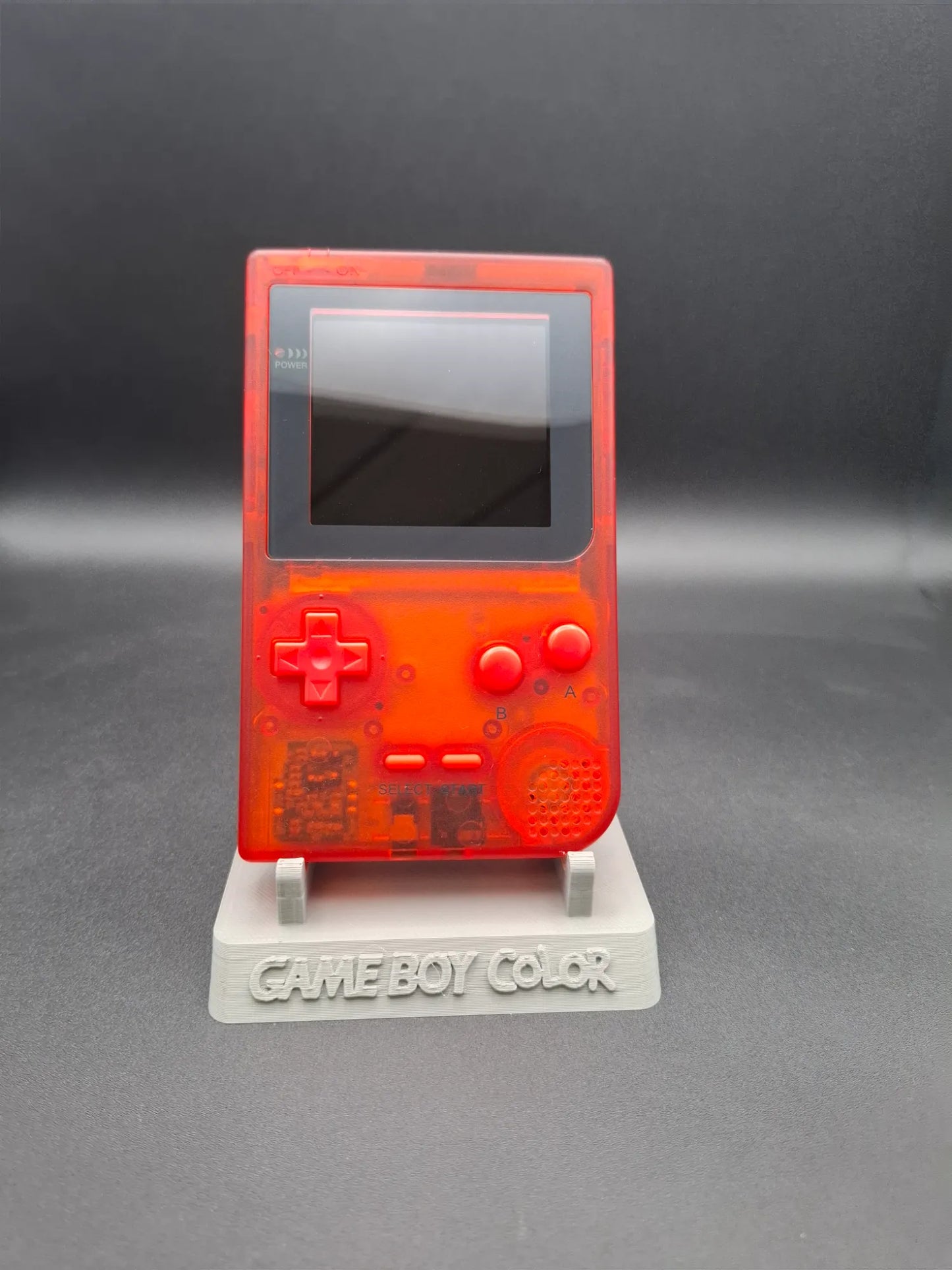 Nintendo Gameboy Pocket - Rot - Modded - Beleuchtestes IPS Display