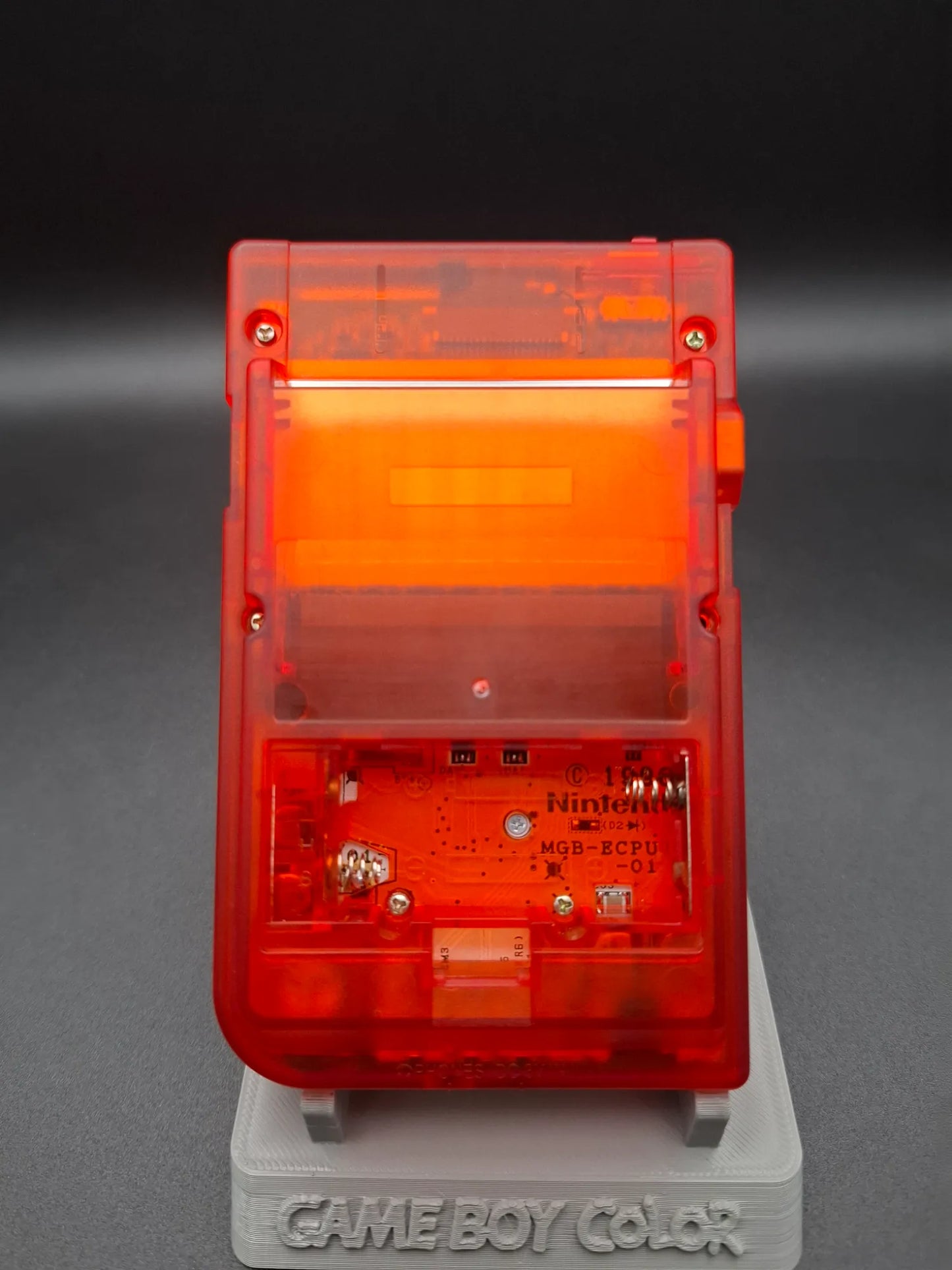 Nintendo Gameboy Pocket - Rot - Modded - Beleuchtestes IPS Display