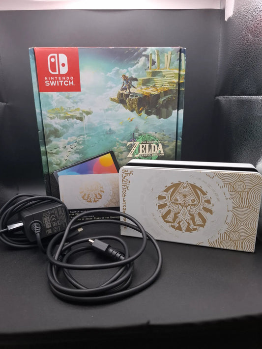 Nintendo Switch Legend of Zelda Tears of the Kingdom Edition Unbespielt in OVP