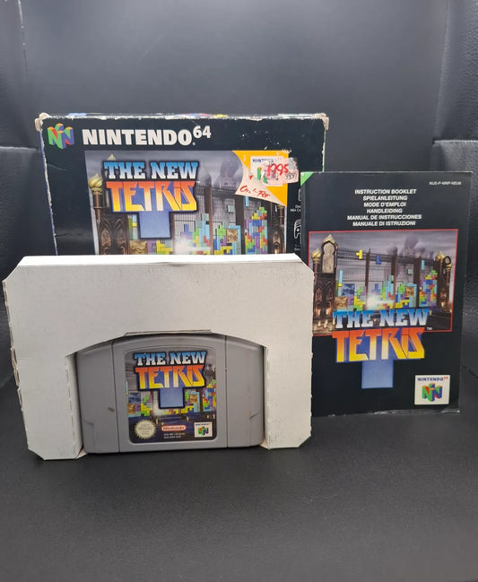 The New Tetris - Nintendo 64 / N64 - In OVP - PAL - Deutsch - Gebraucht