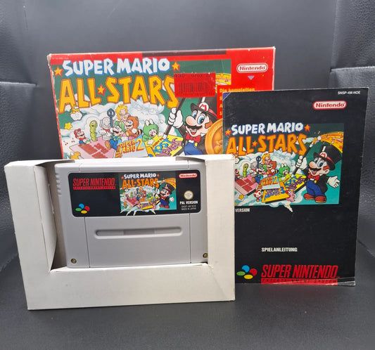 Super Mario All Stars - Super Nintendo / SNES - CiB - PAL - Deutsch - Gebraucht