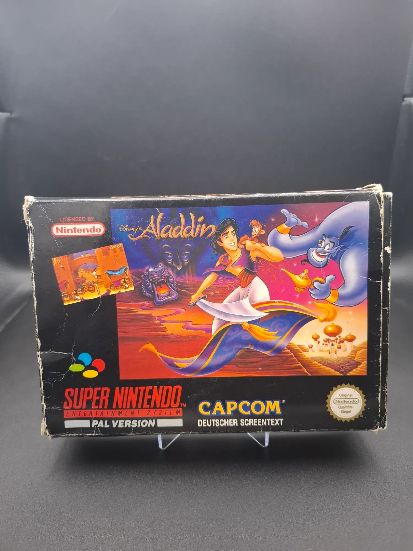 Disney's Aladdin - Super Nintendo / SNES - CiB - PAL - Deutsch - Gebraucht
