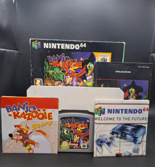 Banjo-Kazooie - Nintendo 64 / N64 - CiB - PAL - Deutsch - Gebraucht