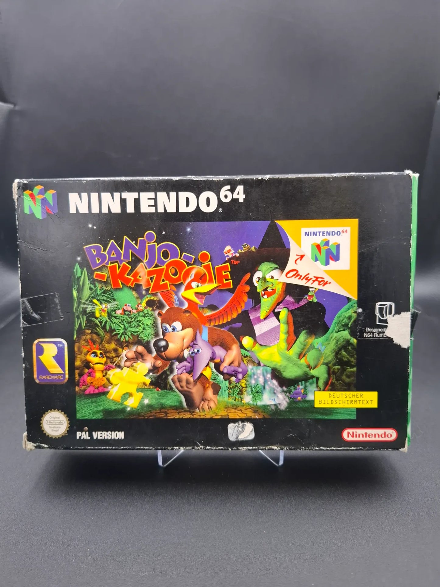 Banjo-Kazooie - Nintendo 64 / N64 - CiB - PAL - Deutsch - Gebraucht
