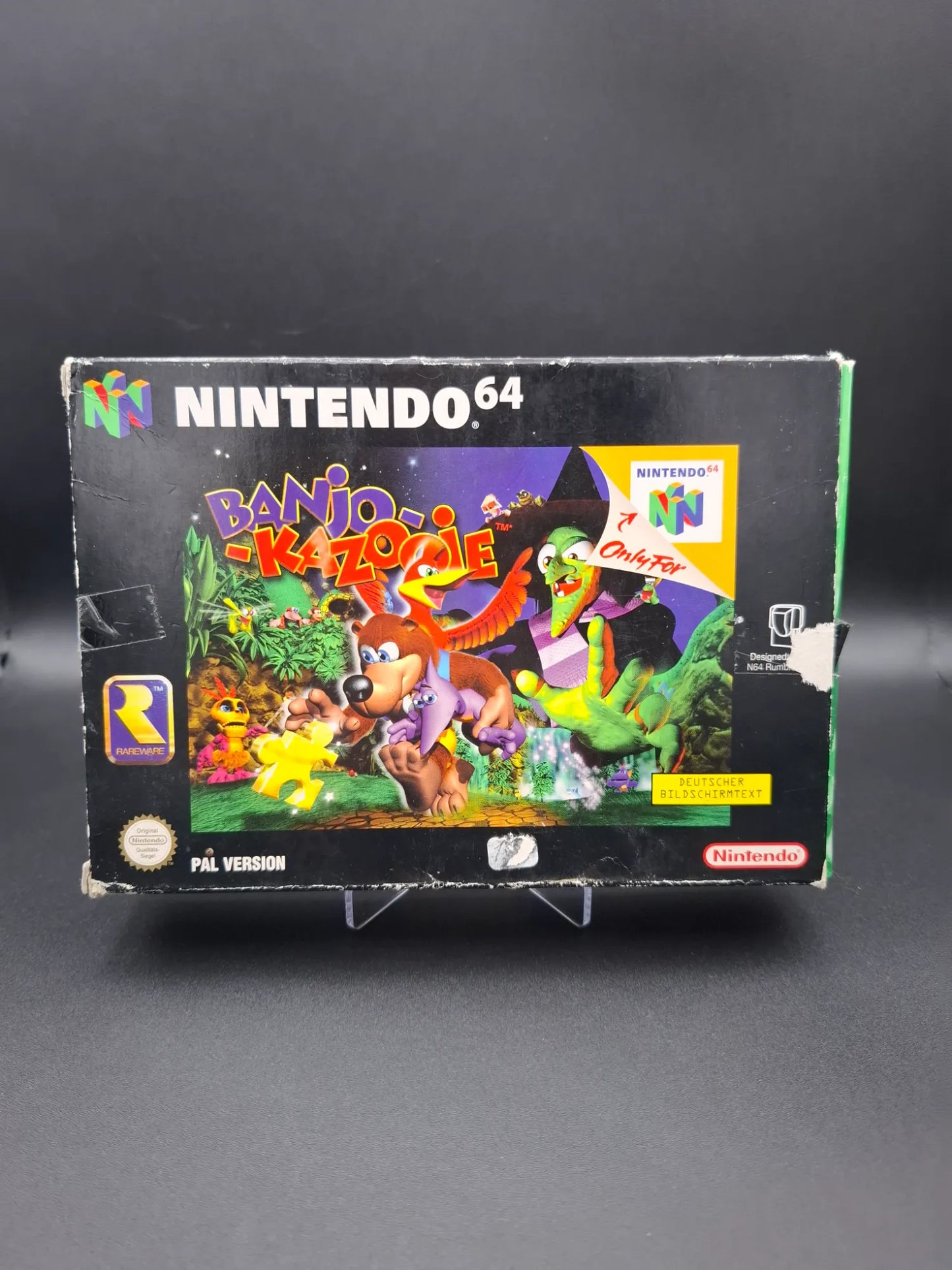Banjo-Kazooie - Nintendo 64 / N64 - CiB - PAL - Deutsch - Gebraucht