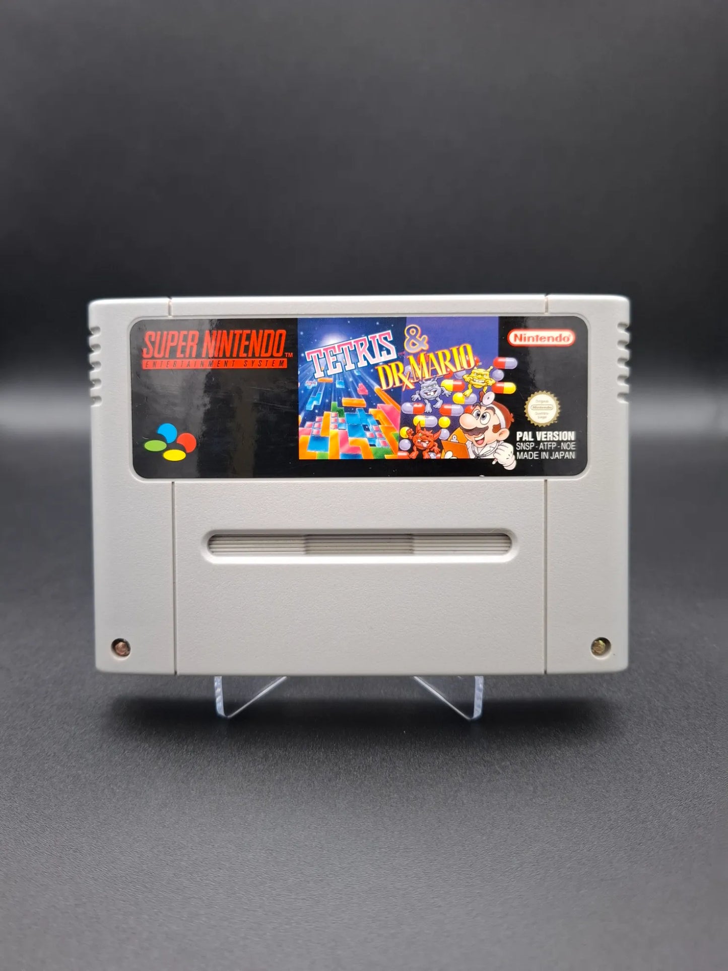 Tetris & Dr. Mario - Super Nintendo / SNES - In OVP - PAL - Deutsch - Gebraucht