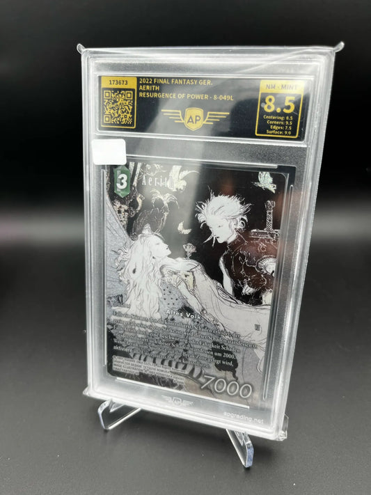 Final Fantasy TCG - Aerith - Resurgence of Power 8-049 L - Graded AP 8.5 - DE