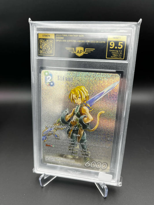 Final Fantasy TCG - Zidane - Opus XIV Crytal Abyss PR-122/14-127H Graded AP 9.5