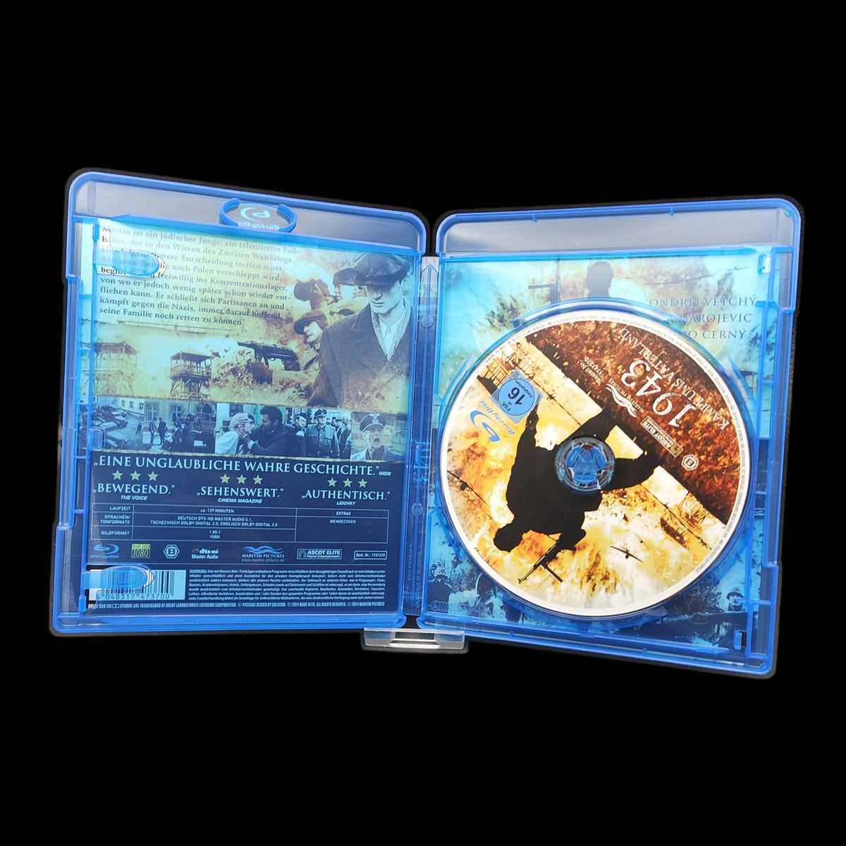 1943 - Kampf ums Vaterland - Wendecover - Kriegsfilm - Blu-Ray - Gebraucht