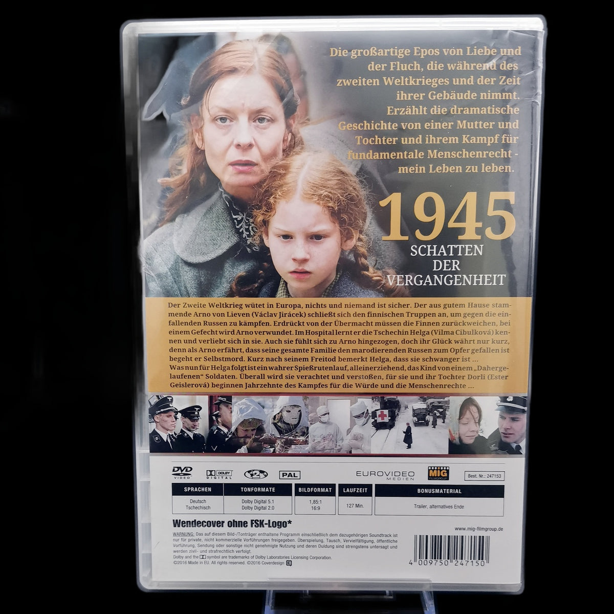 1945 - Schatten der Vergangenheit - Wendecover - Drama - DVD - Film - Sehr gut
