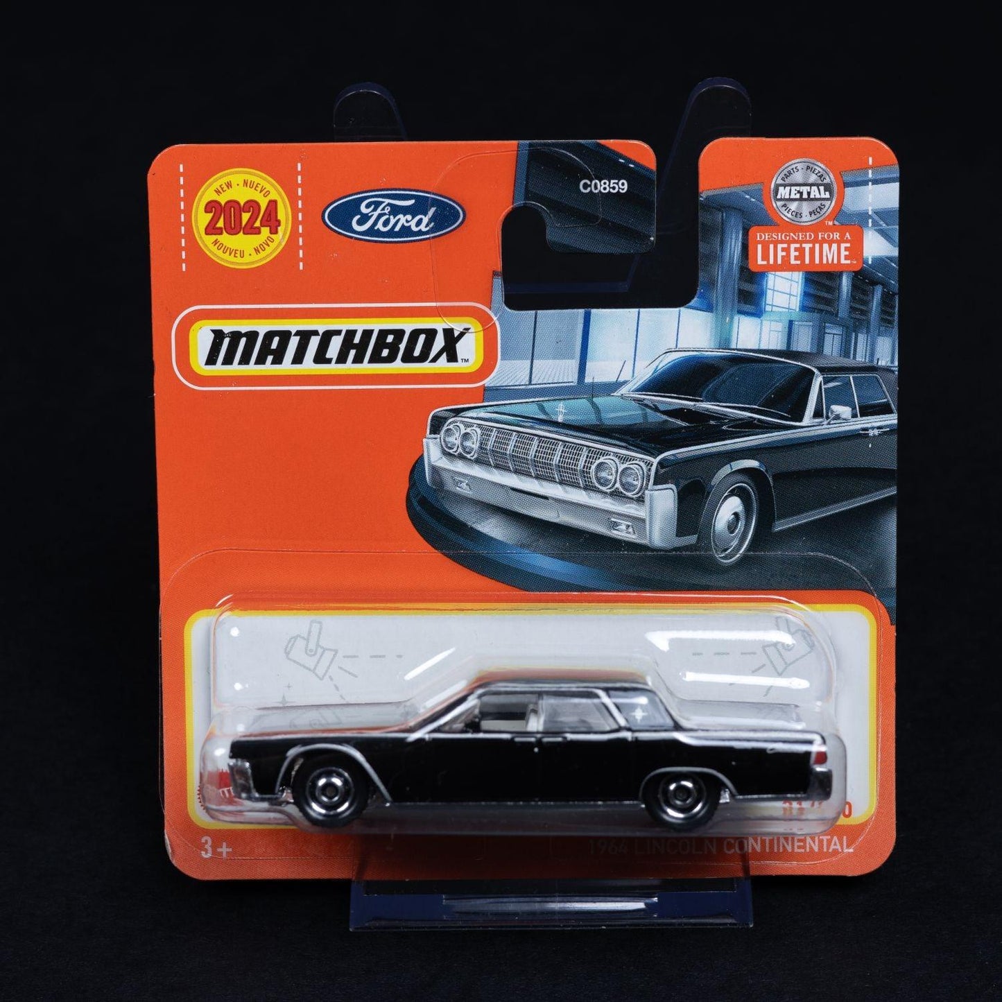 1964 Ford Lincoln Continental - Standmodell - Matchbox - 1/64 - OVP