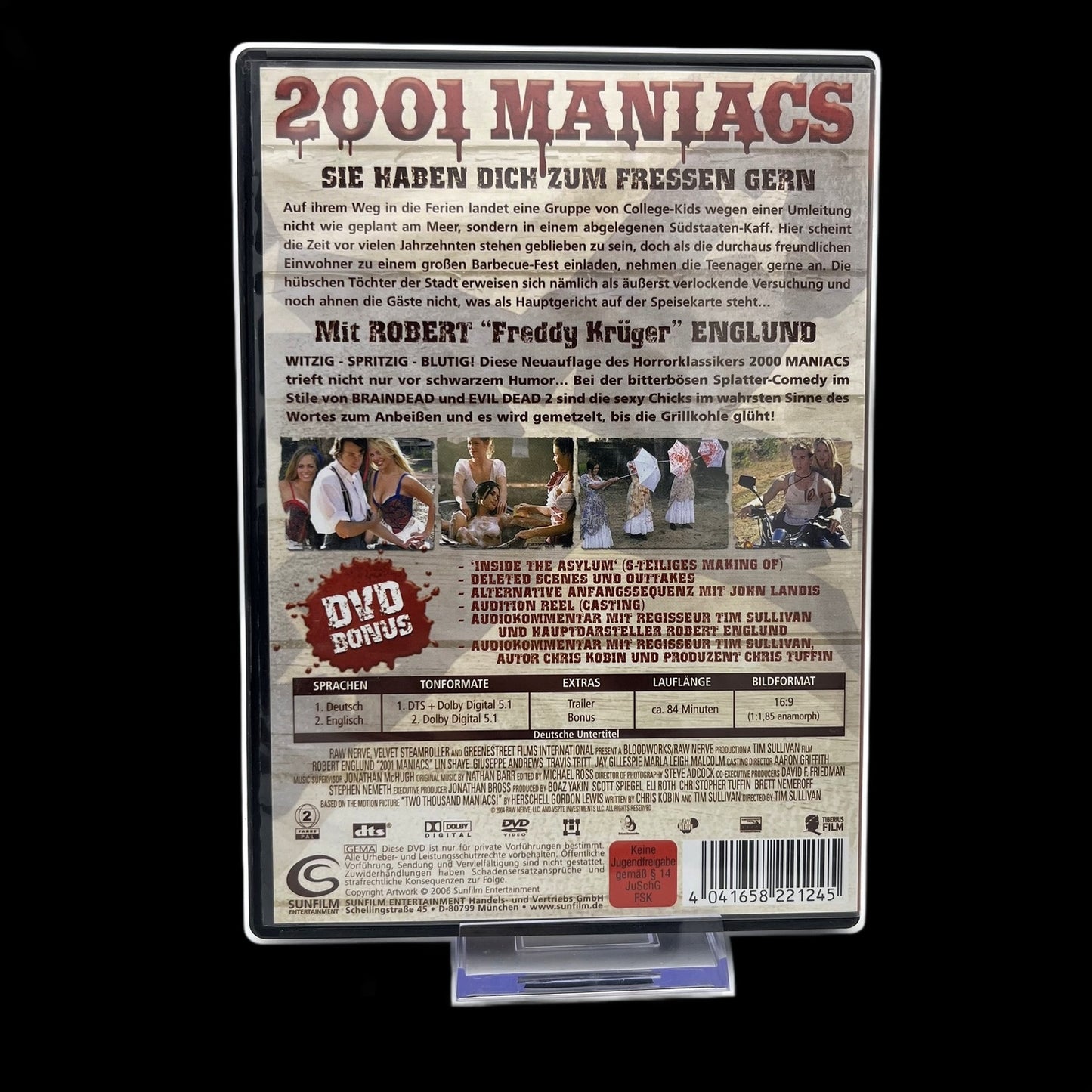 2001 Maniacs - mit Bonusmaterial (Making Of - Deleted Scenes - DVD - Gebraucht