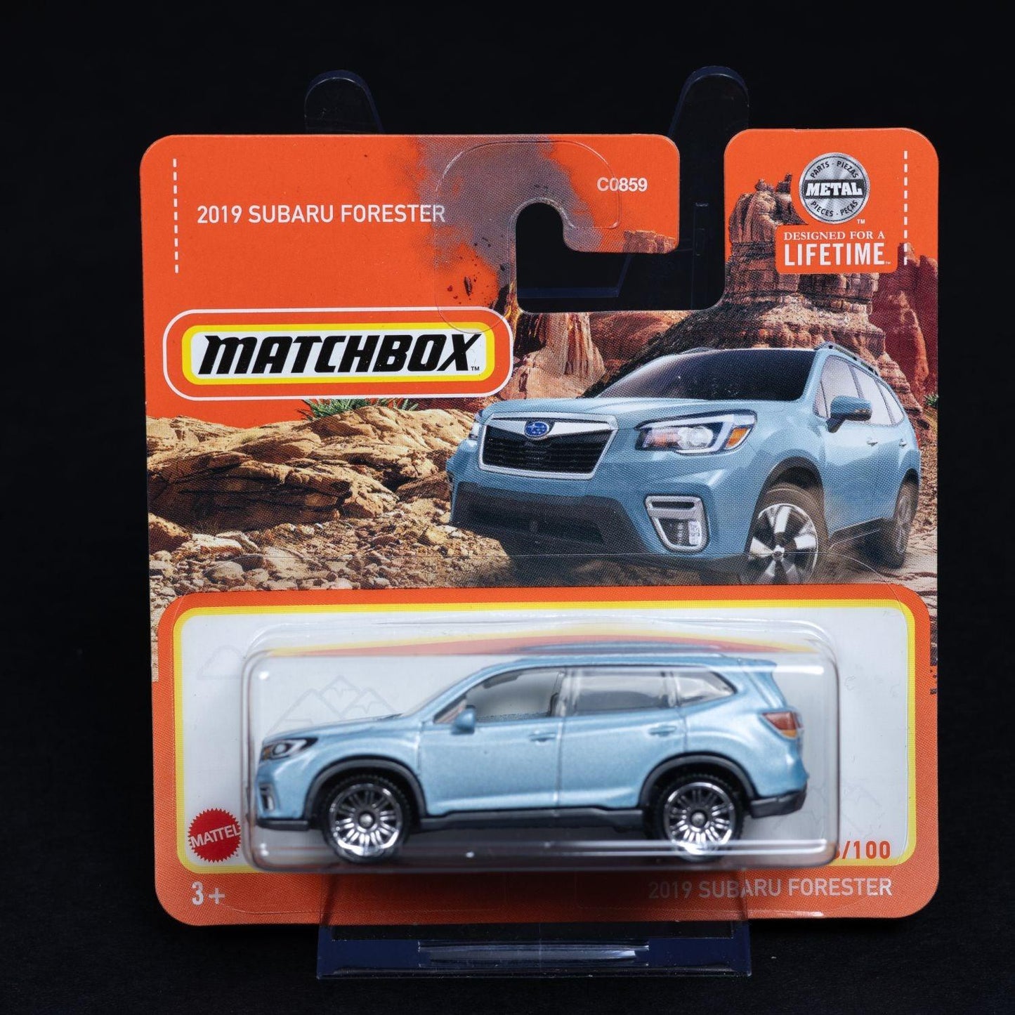 2019 Subaru Forester - Standmodell - Mattel - Matchbox - 1/64 - OVP