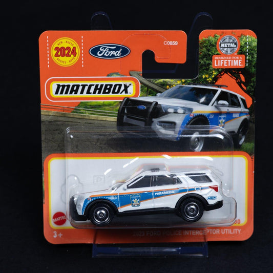 2023-ford-police-interceptor-utility-standmodell-matchbox-164-ovp-1 - Utopia Collectibles