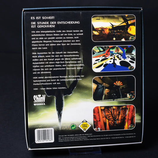 MDK - Special Big Box Edition - PC CD-ROM Spiel - Mit Making-Of Buch - Deutsch