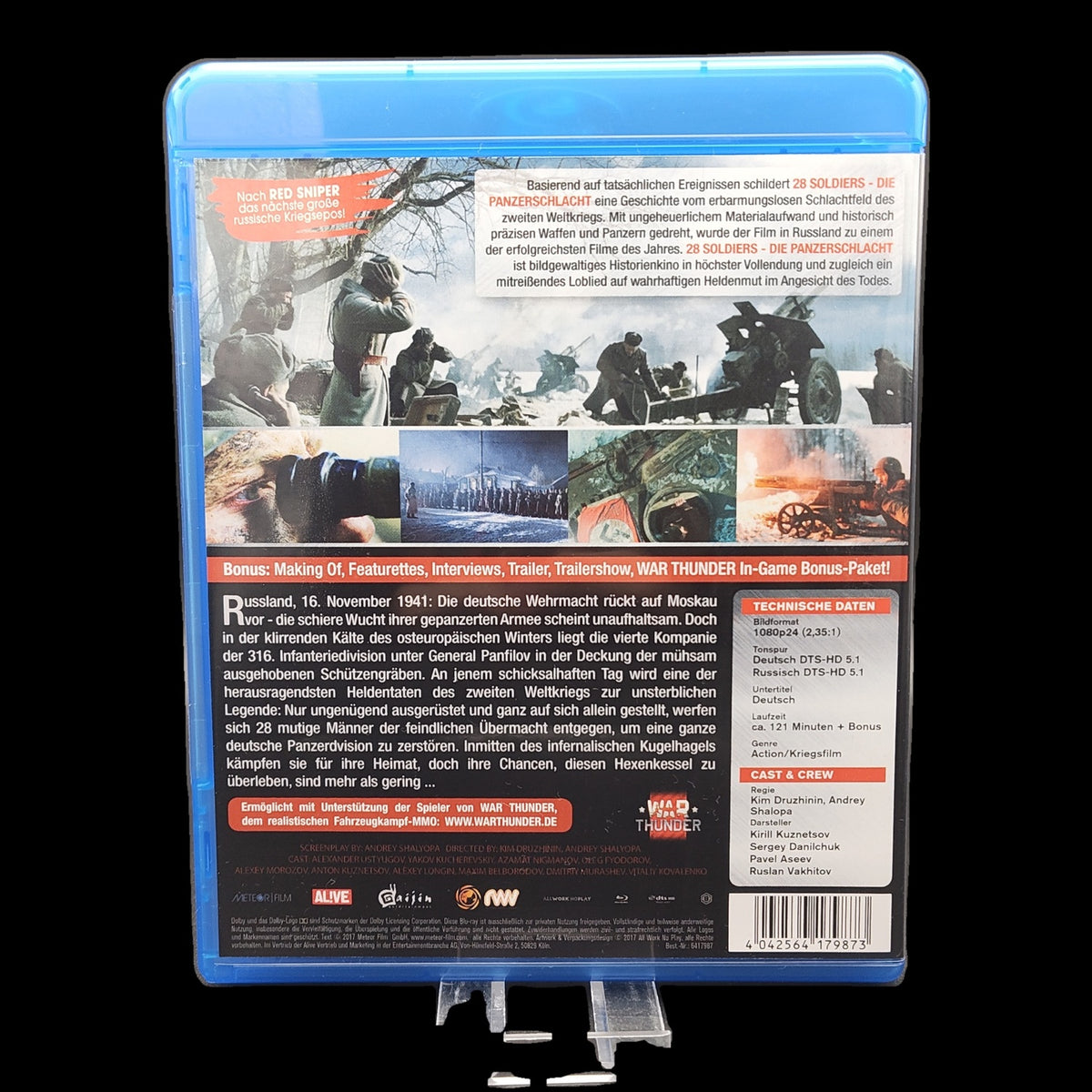 28 Soldiers - Die Panzerschlacht - Blu-Ray - Kriegsfilm - Film - Gebraucht