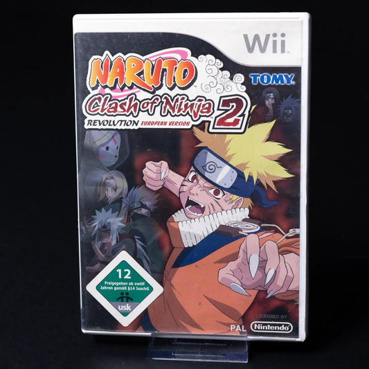 Naruto Clash of Ninja 2 Revolution - Nintendo Wii Spiel - PAL - Zustand Gut