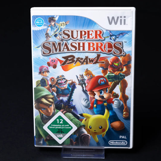 Super Smash Bros. Brawl - Nintendo Wii Spiel - PAL - CiB - Zustand Sehr Gut