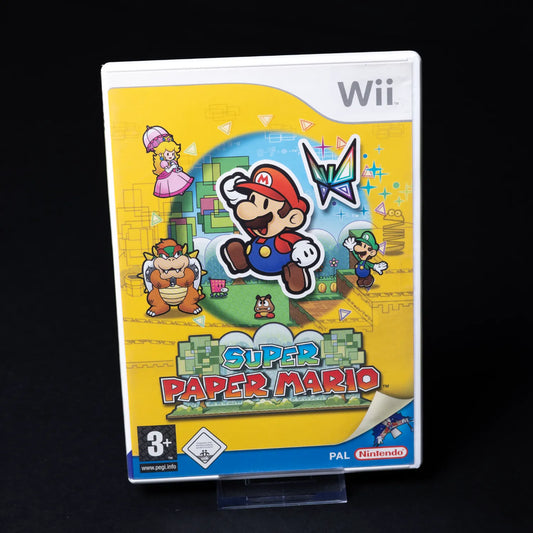 Super Paper Mario - Nintendo Wii Spiel - PAL - CiB - Zustand Sehr Gut