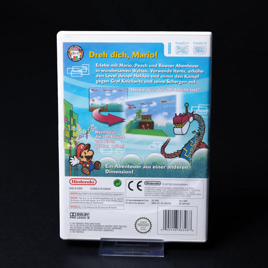 Super Paper Mario - Nintendo Wii Spiel - PAL - CiB - Zustand Sehr Gut