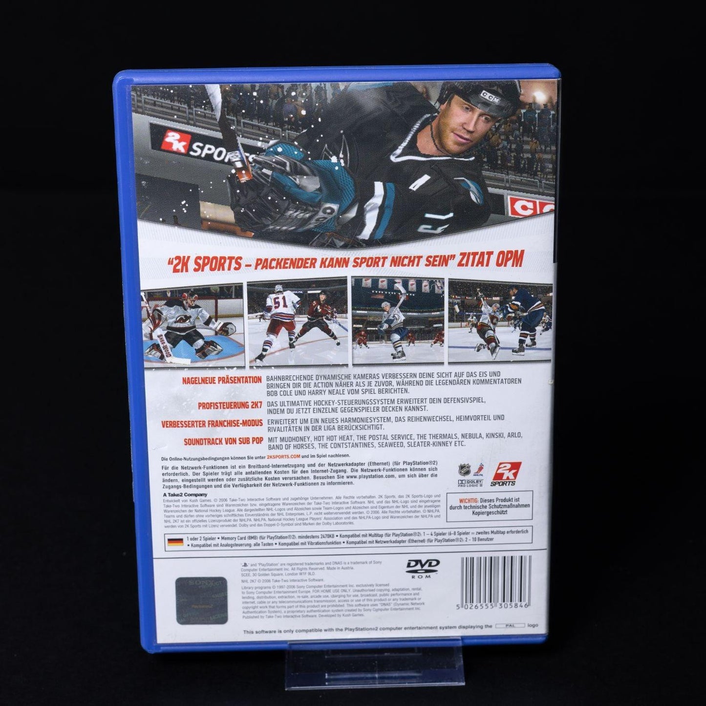 2k-sports-nhl-2k7-2007-playstation-2-ps2-spiel-cib-pal-deutsch-gebraucht-2 - Utopia Collectibles