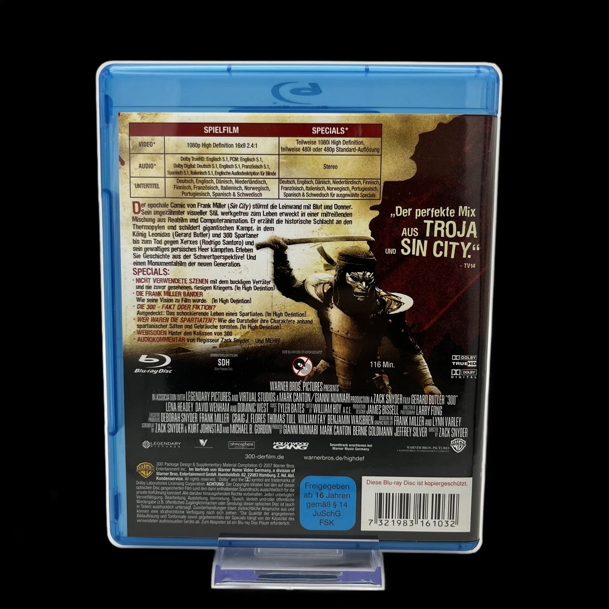 300 - Comicverfilmung mit Special Features - Blu-Ray - Gebraucht