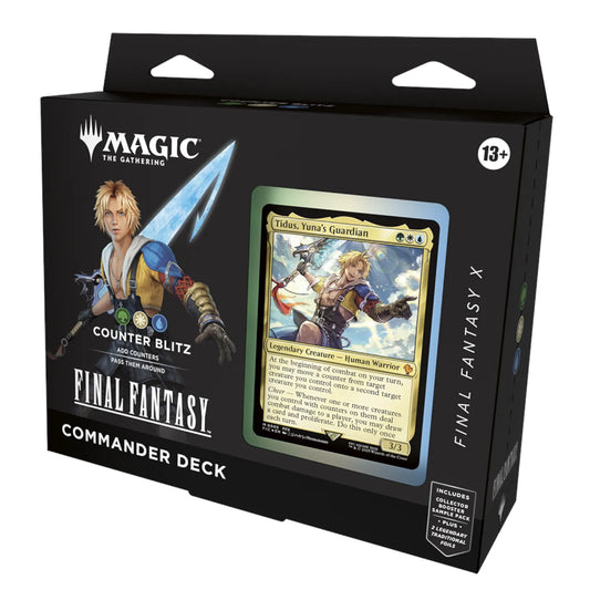 Magic the Gathering - Final Fantasy Commander Precon Deck - Counter Blitz - EN