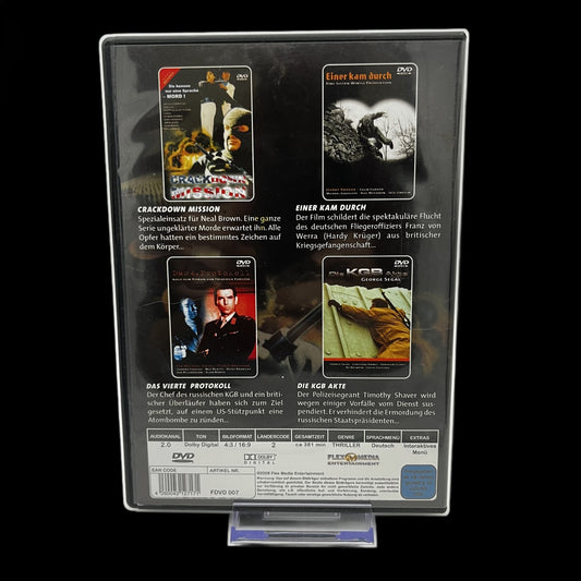 4 Spielfilme Agenten Collection - 4 Spielfilme - Stars - DVD - Gebraucht