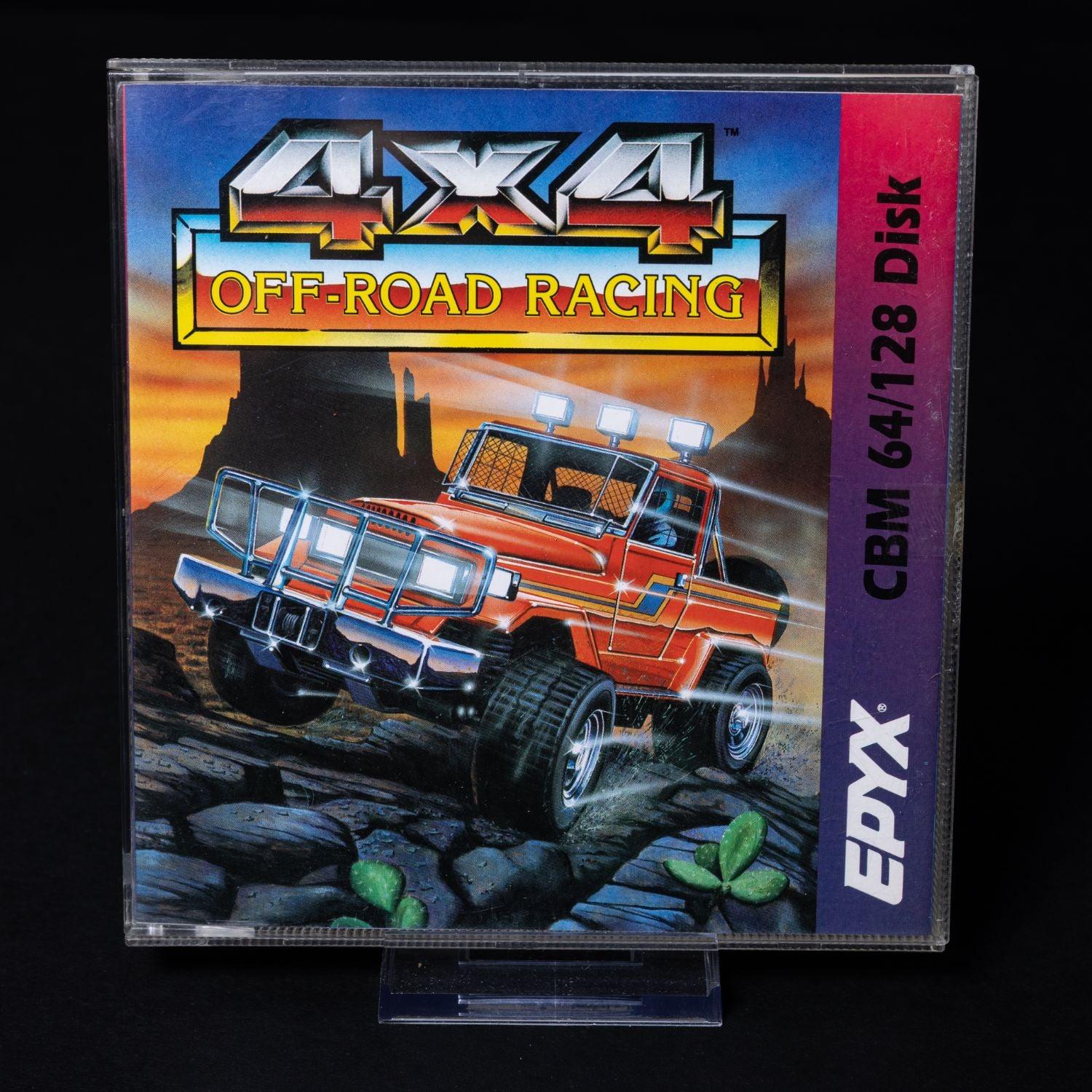 4x4-off-road-racing-commodore-64-c64-128-diskette-cib-komplett-englisch-2 - Utopia Collectibles