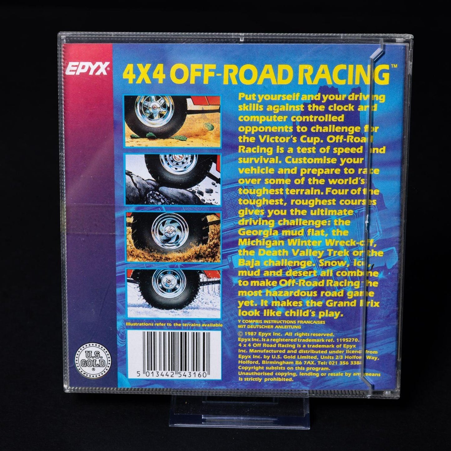 4x4-off-road-racing-commodore-64-c64-128-diskette-cib-komplett-englisch-3 - Utopia Collectibles