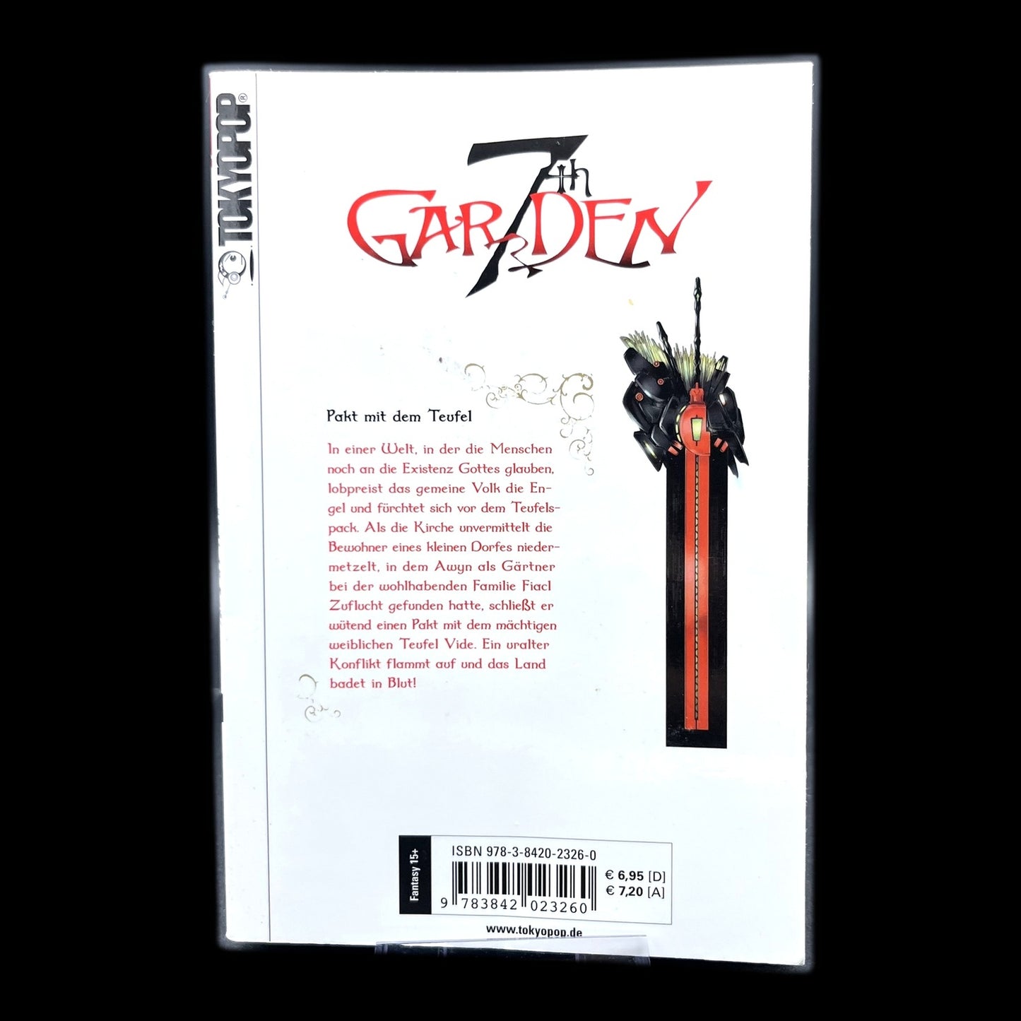 7th GARDEN - Band 1 - Tokyopop - Deutsch - Gebrauchter Zustand - Gebraucht