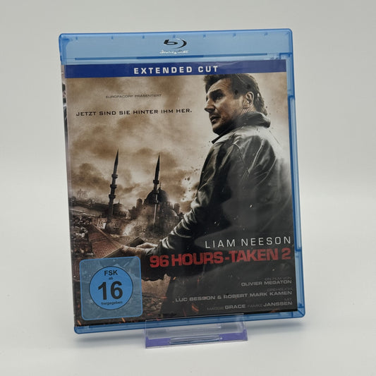 96 Hours - Taken 2 - Extended Cut - Action-Thriller - Blu-Ray - Zustand Sehr Gut