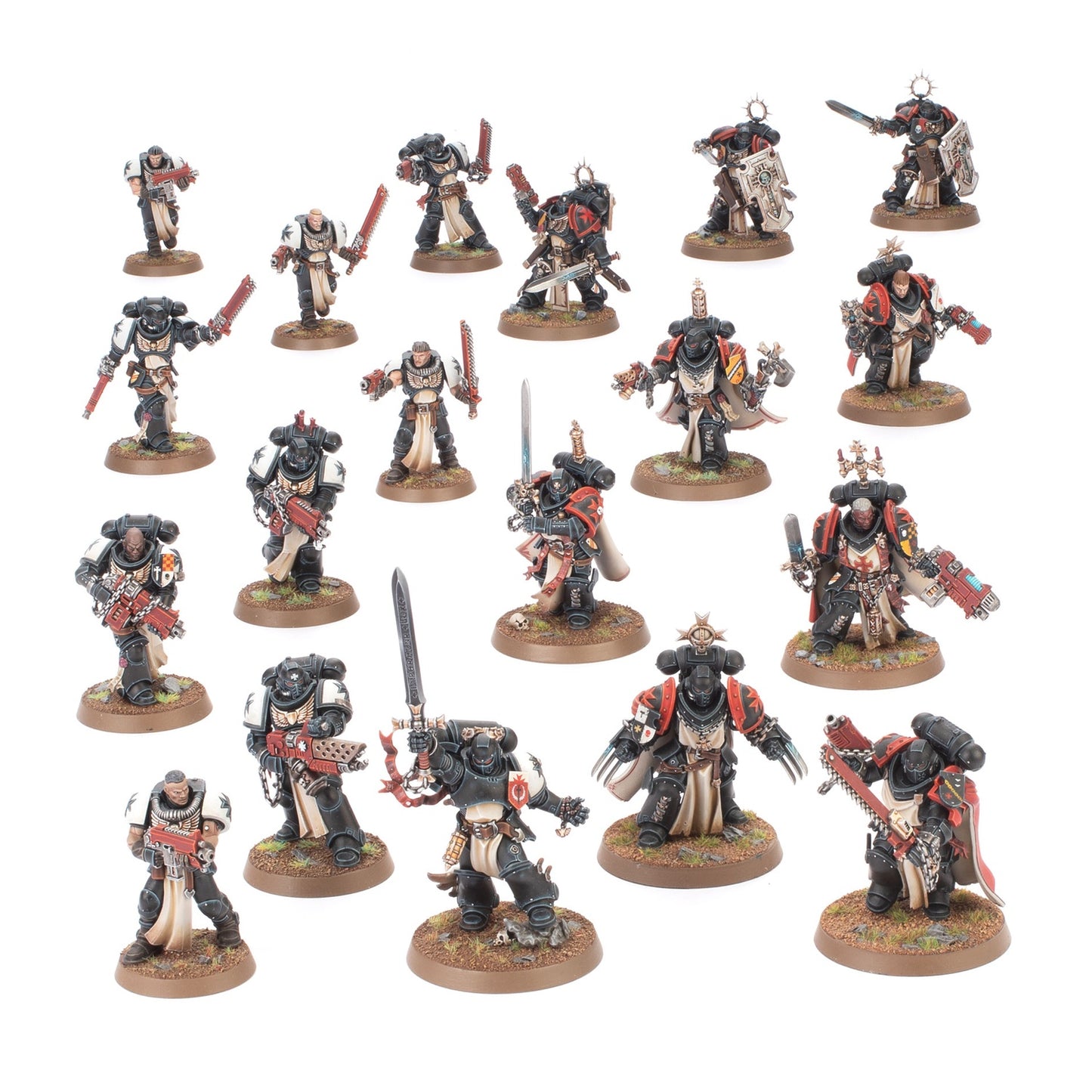Warhammer 40k KAMPFPATROUILLE DER BLACK TEMPLARS - Miniaturen Box - Neu & OVP