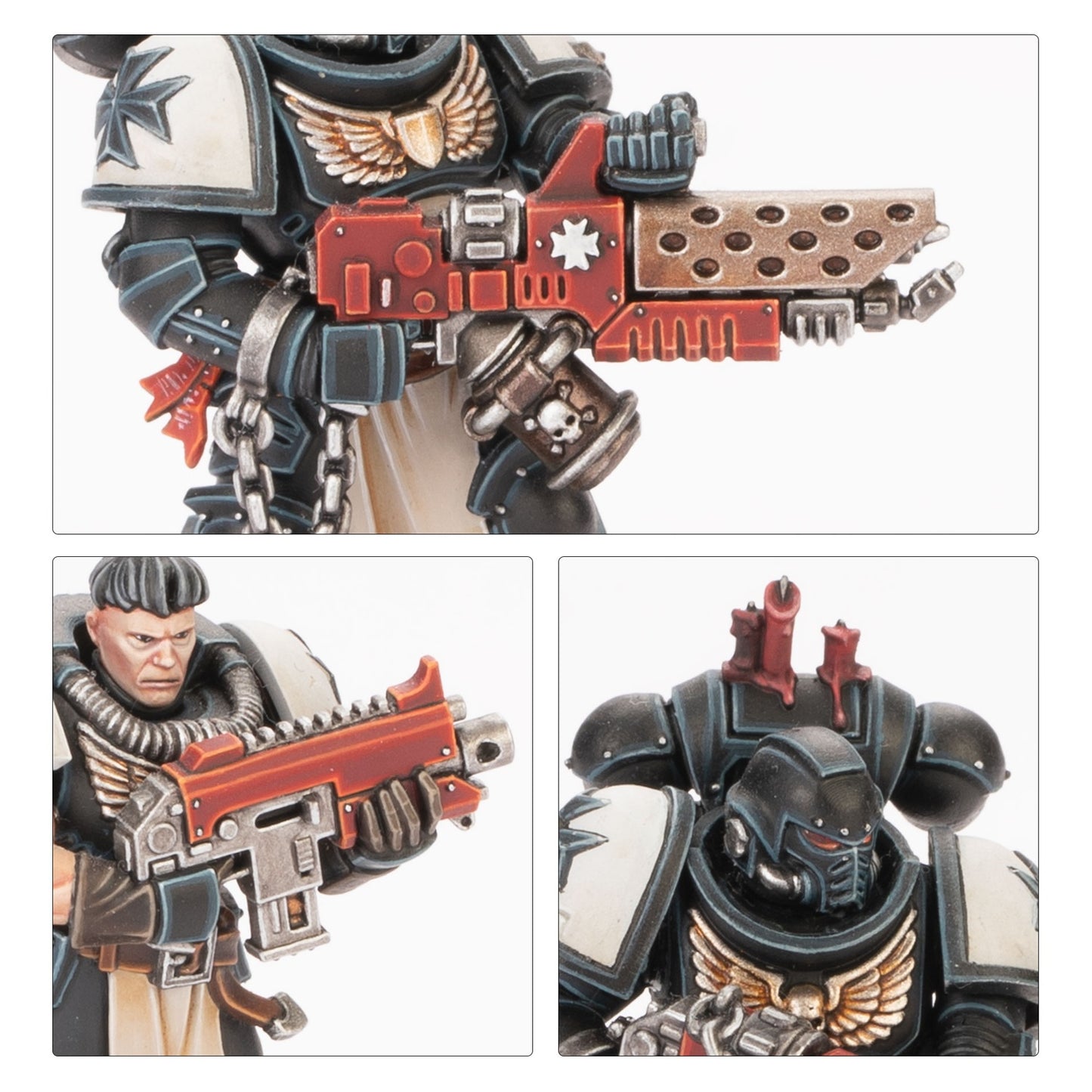 Warhammer 40k KAMPFPATROUILLE DER BLACK TEMPLARS - Miniaturen Box - Neu & OVP