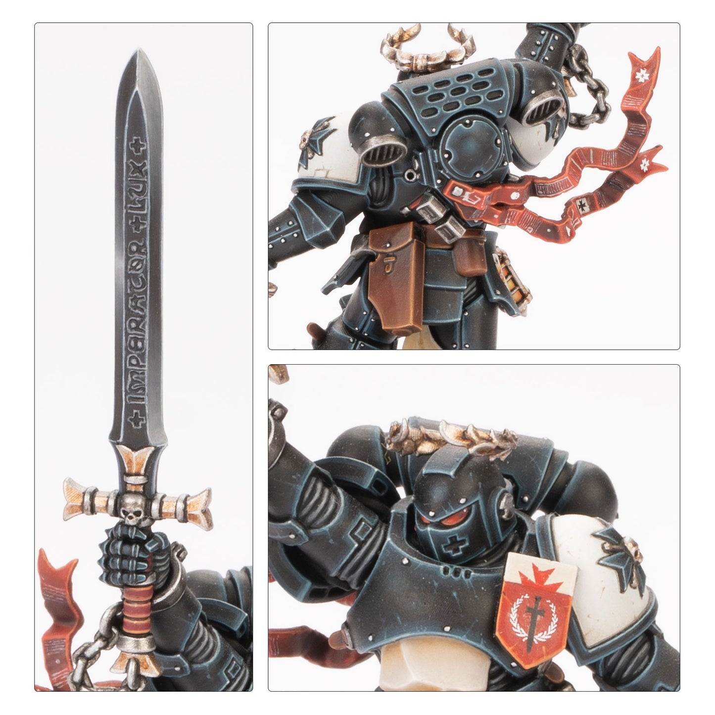 Warhammer 40k KAMPFPATROUILLE DER BLACK TEMPLARS - Miniaturen Box - Neu & OVP