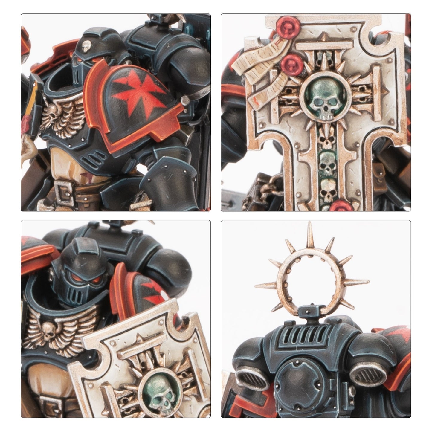 Warhammer 40k KAMPFPATROUILLE DER BLACK TEMPLARS - Miniaturen Box - Neu & OVP