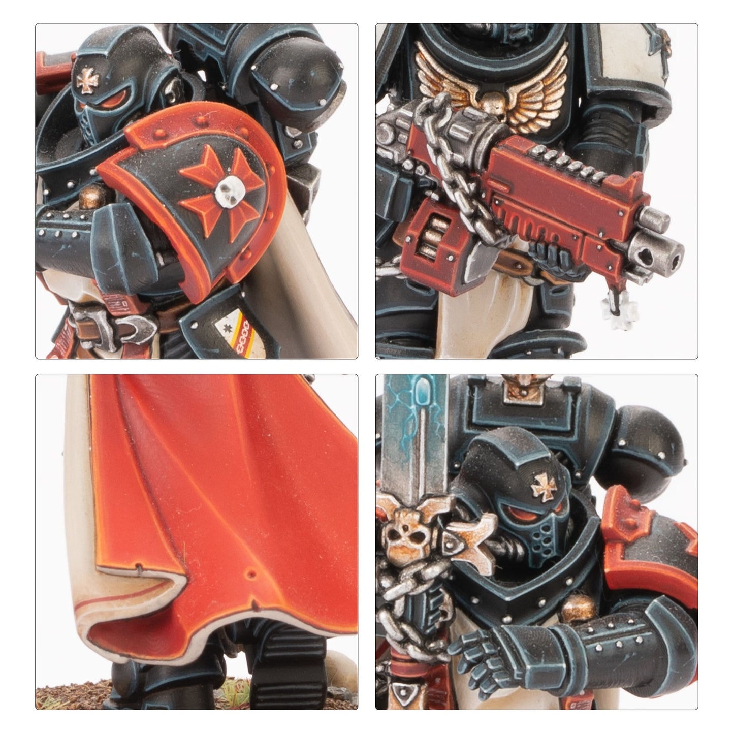 Warhammer 40k KAMPFPATROUILLE DER BLACK TEMPLARS - Miniaturen Box - Neu & OVP