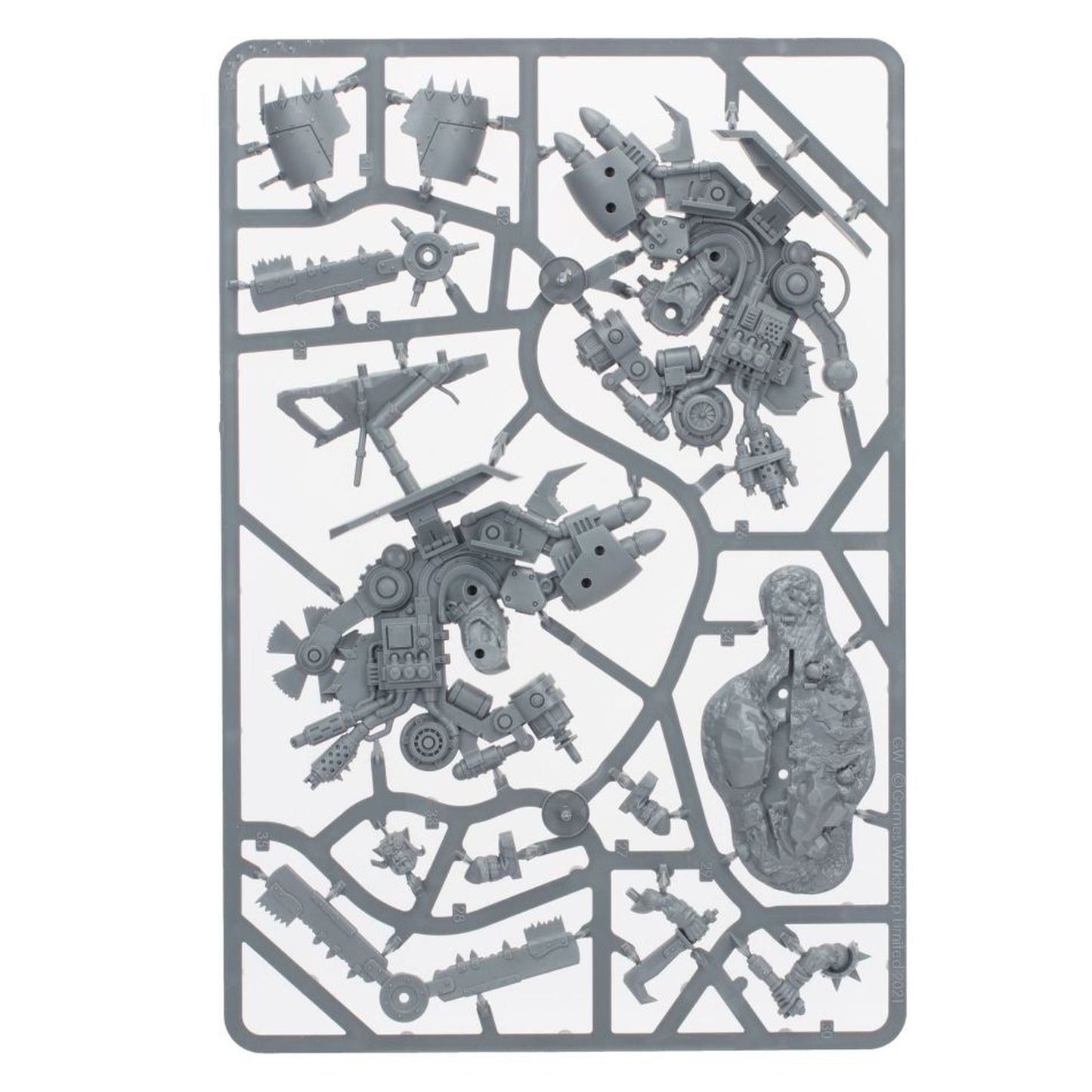 Warhammer 40k Armageddon Bataillon: Orks Unbemalt & unaufgebaut - Neu & OVP
