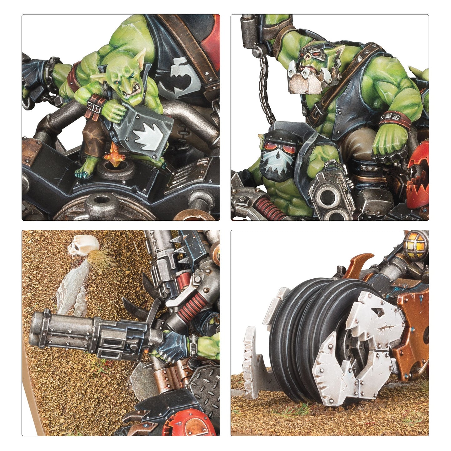 Warhammer 40k Armageddon Bataillon: Orks Unbemalt & unaufgebaut - Neu & OVP