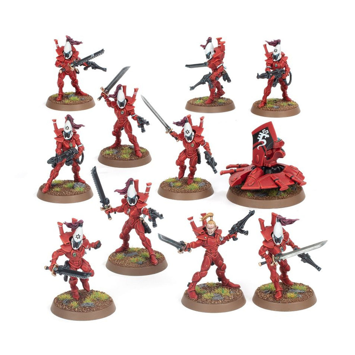 Warhammer 40k Aeldari: Gardisten Unbemalt & unaufgebaut Bausatz - Neu & OVP