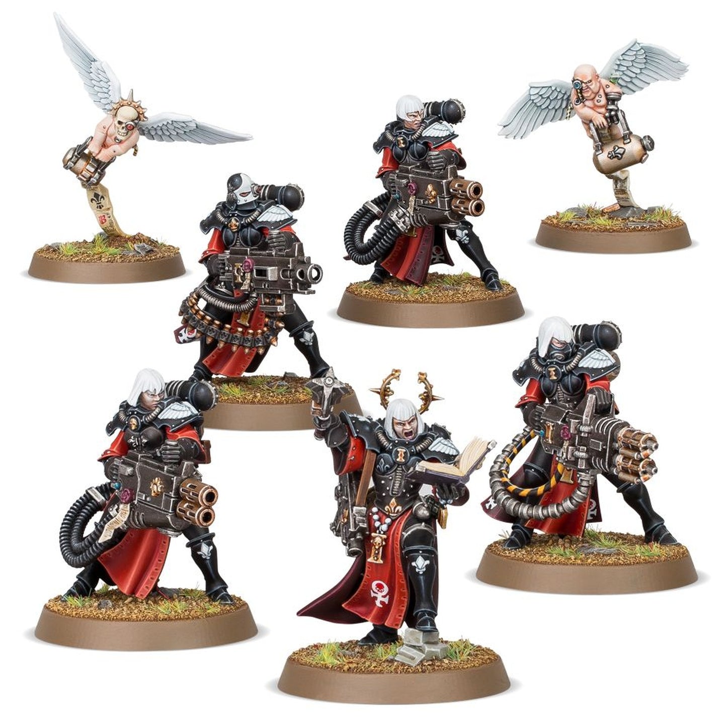 Warhammer 40k Adepta Sororitas: Retributortrupp Bausatz Miniaturen - Neu & OVP