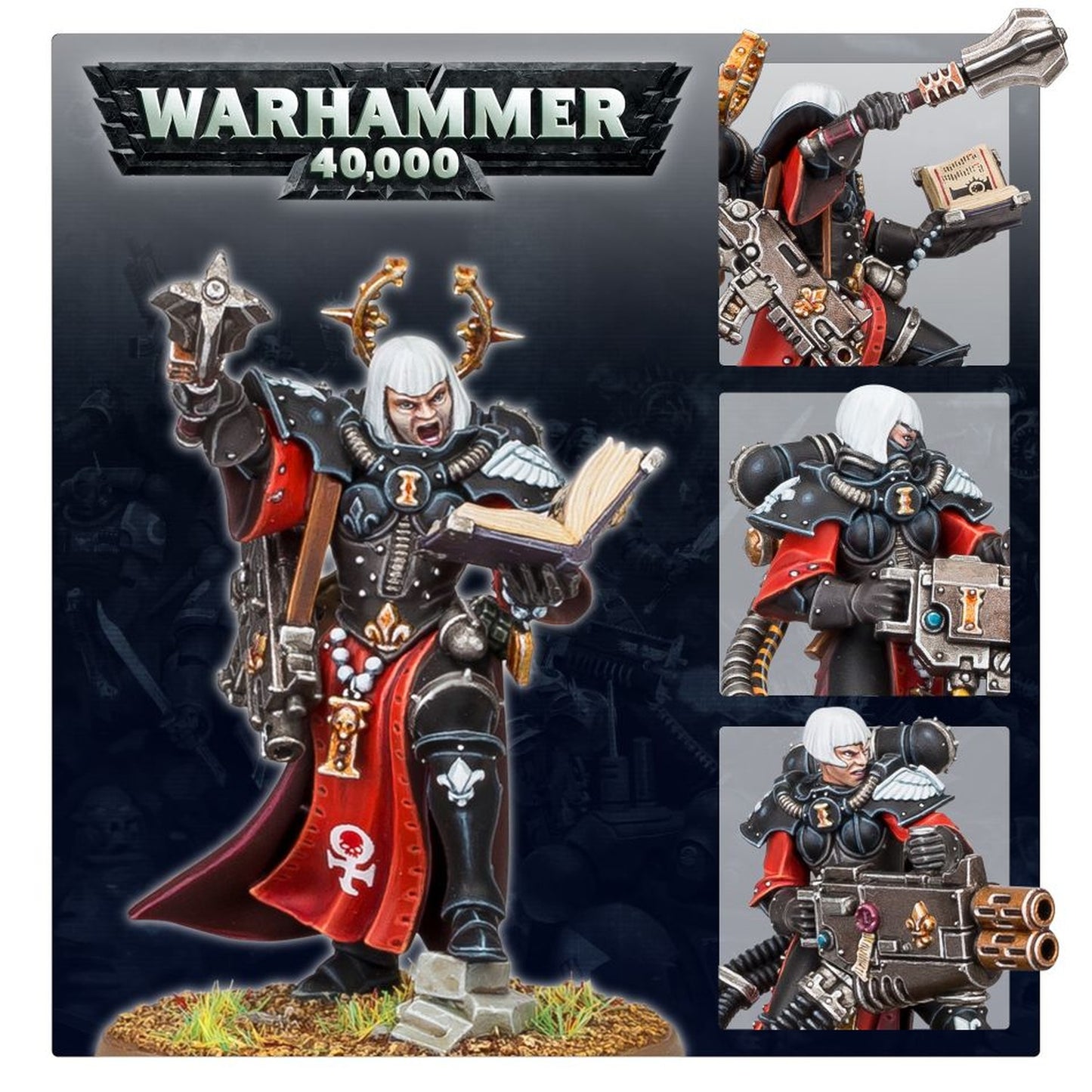 Warhammer 40k Adepta Sororitas: Retributortrupp Bausatz Miniaturen - Neu & OVP