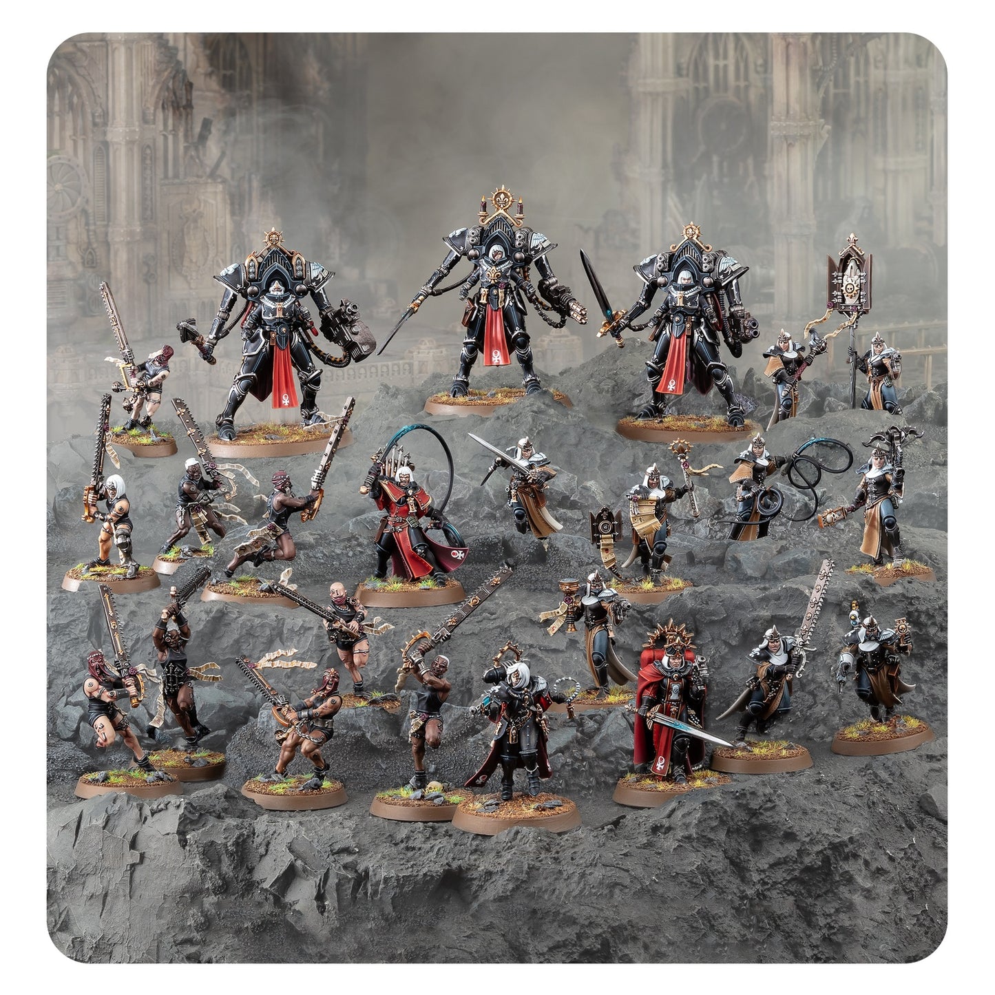 Warhammer 40k Armageddon Bataillon: Adepta Sororitas Bausatz - Neu & OVP