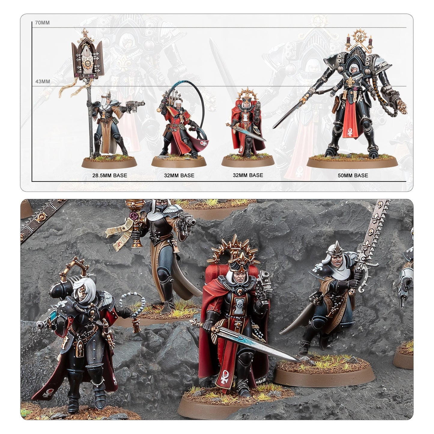Warhammer 40k Armageddon Bataillon: Adepta Sororitas Bausatz - Neu & OVP