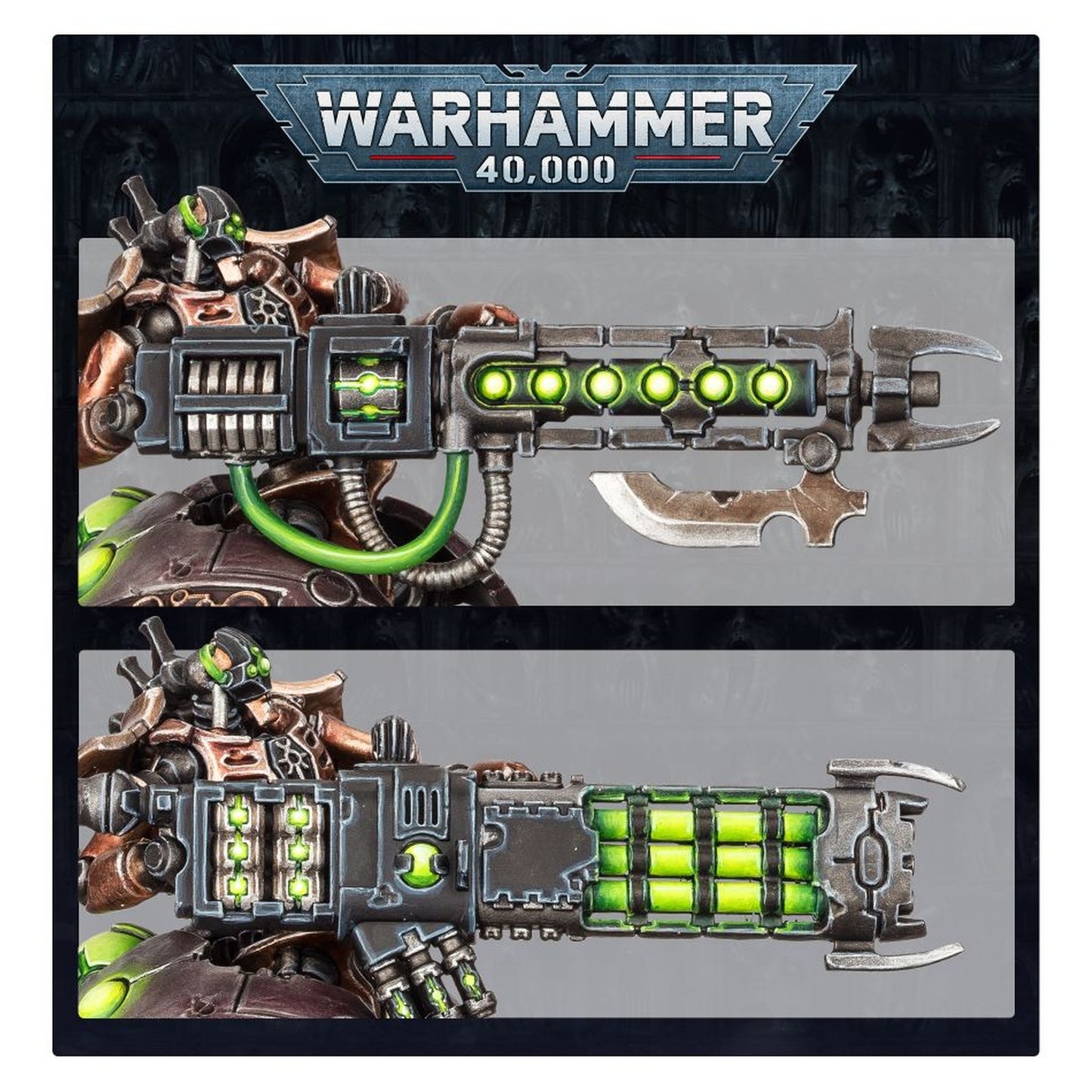 Warhammer 40k Schwerer Lokhusta-Destruktor der Necrons Bausatz - Neu & OVP