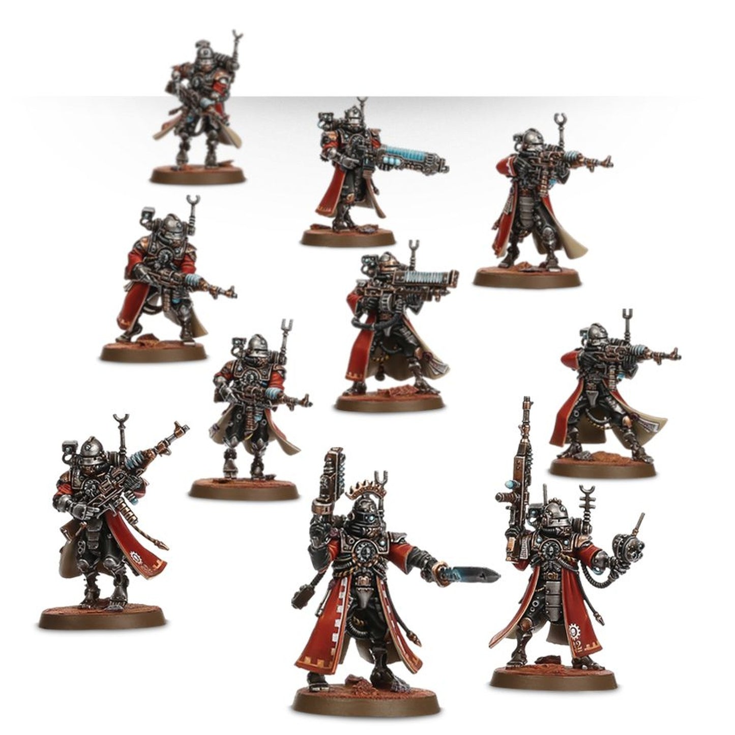Warhammer 40k Adeptus Mechanicus: Skitarii Unbemalt & unaufgebaut - Neu & OVP